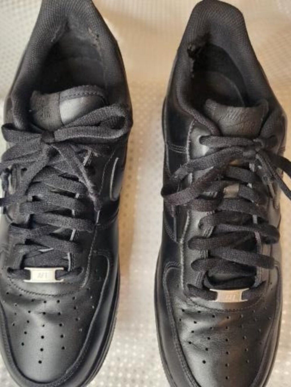 Nike Air Force 1 Low Men's Sneakers Size 12 Black